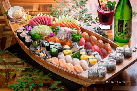 kan restaurante|Sushis & Sashimis